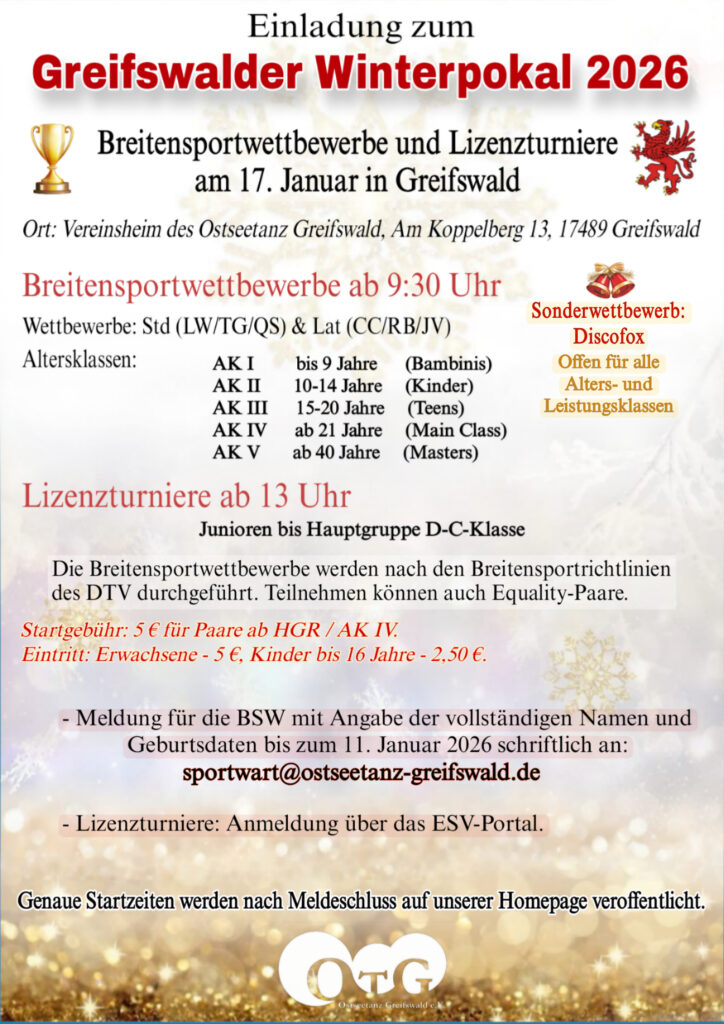 Greifswalder Winterpokal 2026